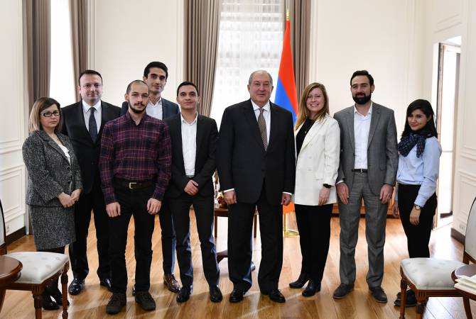 Three teams of Sevan startup Summit 2018 receive Armenian Presidential awards