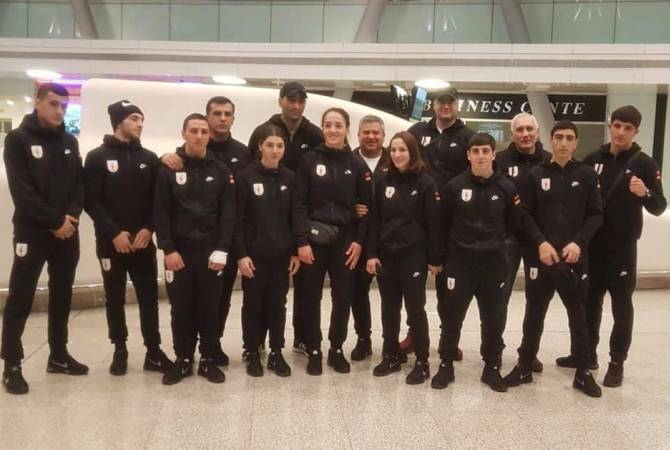 Сборная Армении по боксу участвует в чемпионате Европы