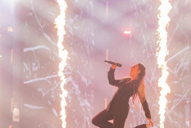 Srbuk’s fierce second rehearsal features lots of FIRE ahead of Eurovision 2019 