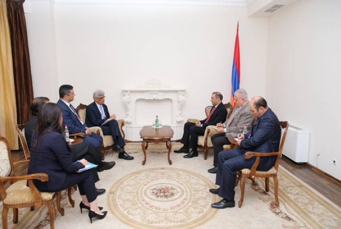 أمين مجلس أمن أرمينيا يبحث مع نائب وزير التكنولوجيا البرازيلي مشروع إنشاء وكالة فضاء أرمنية