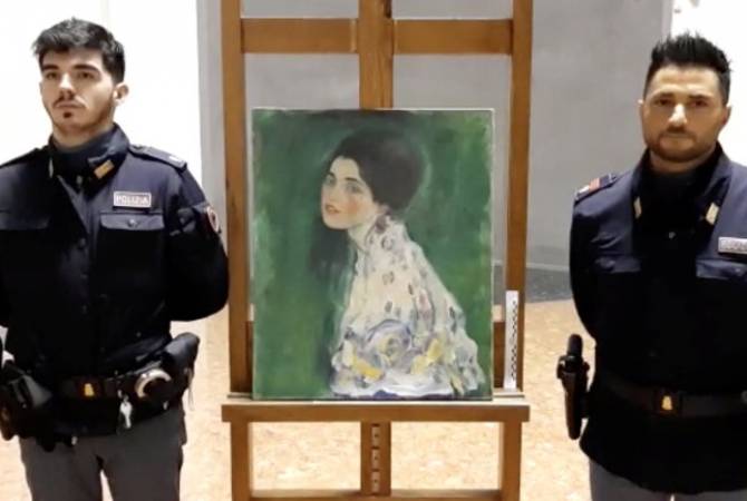 Իտալիայի պատկերասրահներից մեկի պատի մեջ հայտնաբերվել է Կլիմտի «Կնոջ 
դիմանկարը» կտավը