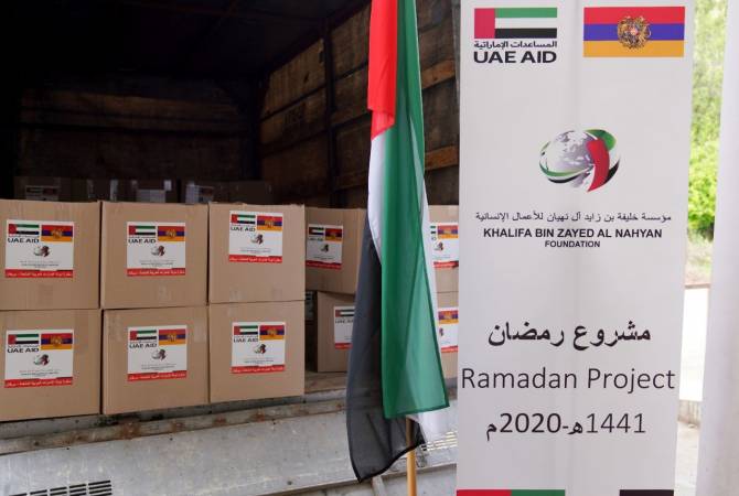 UAE to provide over 13 tons of food as a humanitarian aid to Armenia’s provinces
