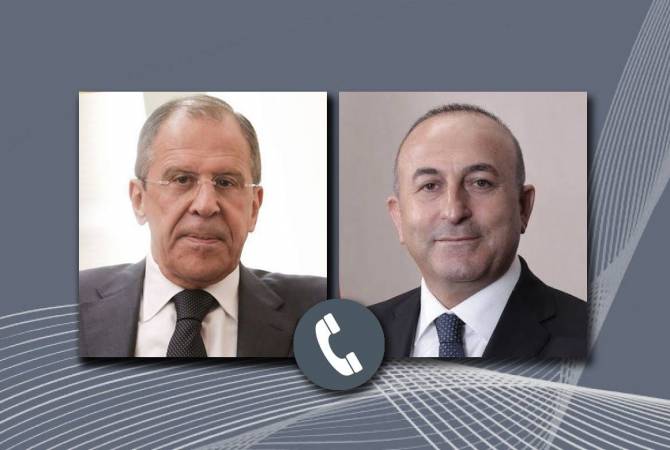 Russian, Turkish FMs discuss escalation on Armenian-Azerbaijani border