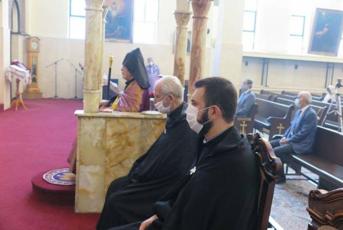Tehran’s Armenian church holds requiem in honor of Beirut explosion victims 