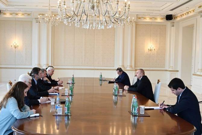 Aliyev a déclaré aux coprésidents du groupe de Minsk de l'OSCE qu'il ne les avait pas invités à 
Bako