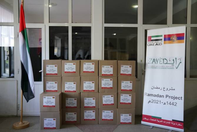 ОАЭ предоставляют гуманитарную помощь нуждающимся семьям в Армавирской области 