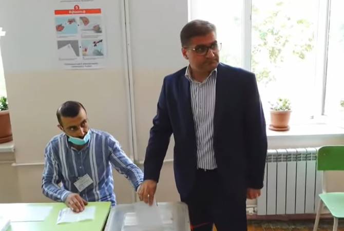 Arman Babajanyan dit avoir voté pour l'avenir démocratique de l'Arménie et son ascension