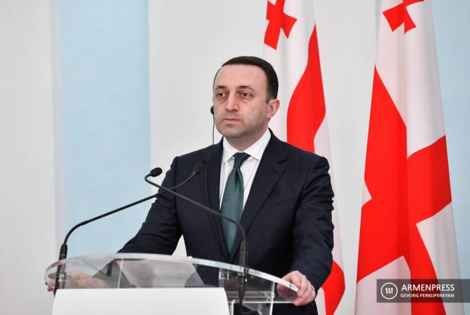 رئيس الوزراء الجورجي إيراكلي غاريباشفيلي يقول أن بلاده مستعد للعب دور الوسيط بين أرمينيا وأذربيجان