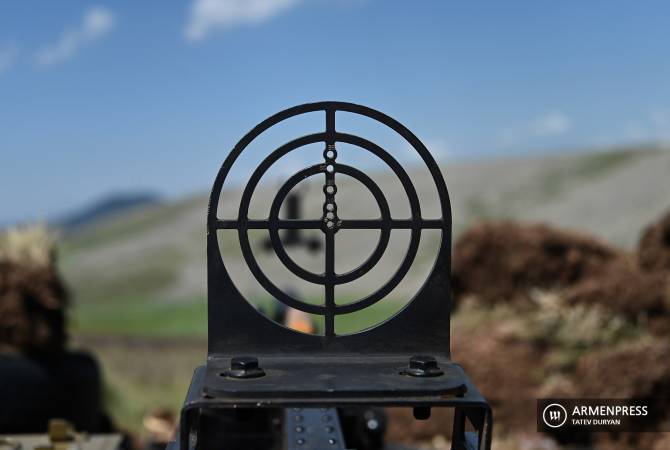 Un soldat Arménien blessé dans une fusillade dans la région de Gégharkounik