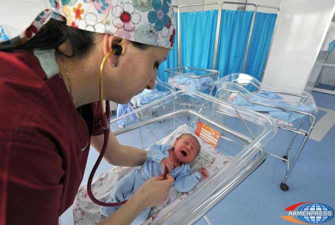 В медучреждениях Гегаркуникской области Армении в августе родились 154 ребенка


