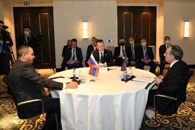 Armenian Prosecutor General highlights return of Armenian POWs in a meeting with Russian, 
Azerbaijani counterparts