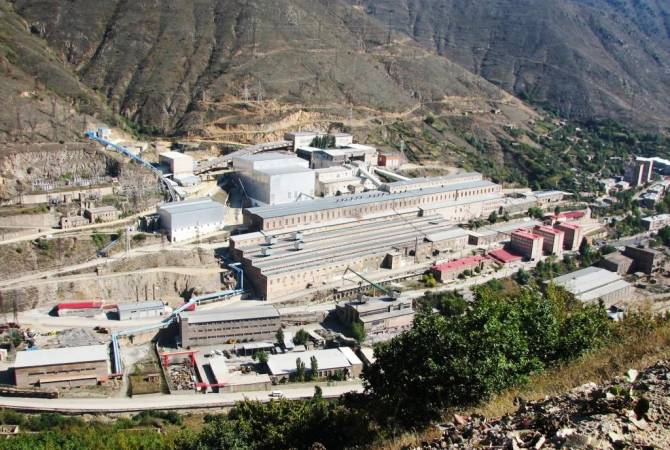 Shareholder donates 25% of Zangezur Copper and Molybdenum Combine to Armenian 
Government 
