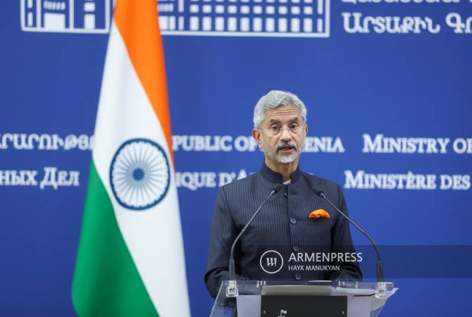 India supports peaceful settlement of NK conflict within OSCE Minsk Group Co-Chairmanship – 
FM