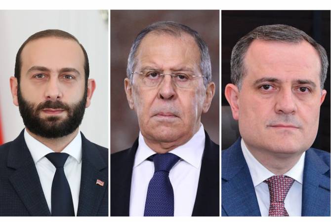 Armenian, Russian, Azerbaijani FMs discuss issues related to NK conflict