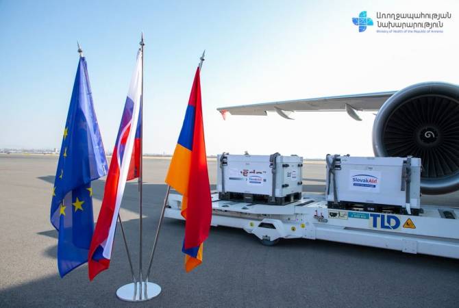 Over 60 thousand doses of Moderna vaccine arrive in Armenia