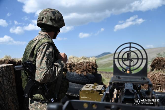 Fighting stops in the eastern borderline of the Republic of Armenia - MoD Armenia