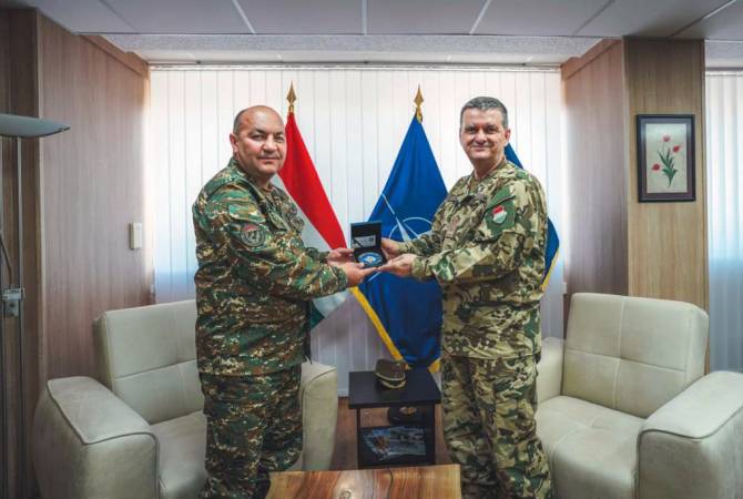KFOR’un Komutanlığı, Ermeni barış koruma birliğine mükemmel hizmetinden dolayı teşekkür etti
