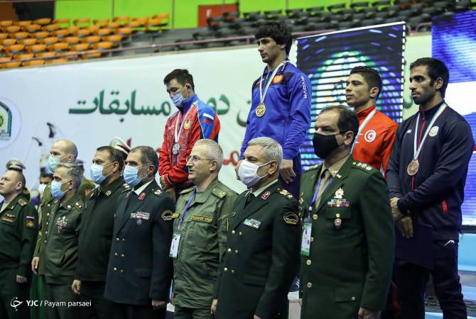Ermenistan Güreş Takımı, Dünya Askeri Oyunları'nda 3. oldu