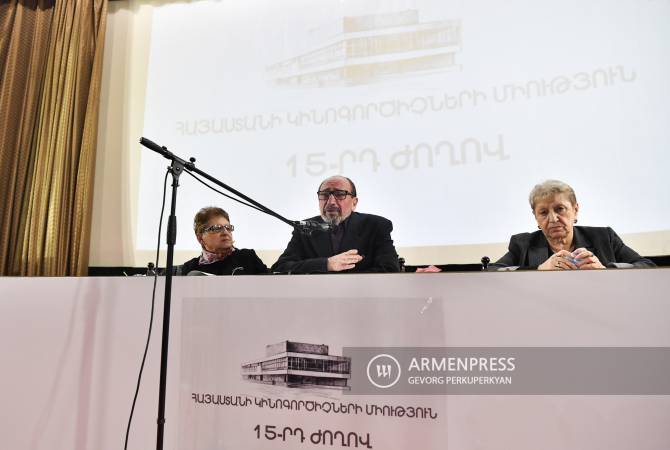 Հարություն Խաչատրյանը վերընտրվեց Հայաստանի կինոգործիչների միության 
նախագահ

