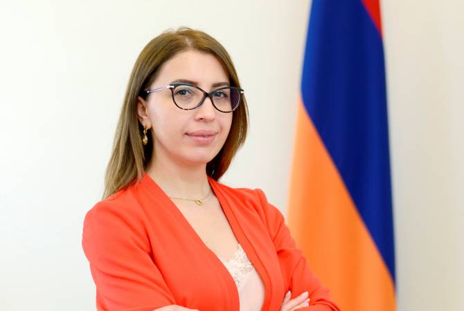 Le parti "Contrat" civil propose la candidature de Kristine Grigoryan au poste de défenseur des 
droits de l'homme