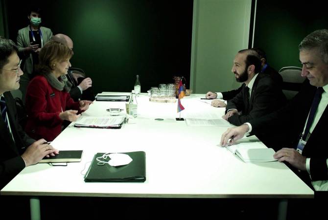 Арарат Мирзоян встретился с представителем ОБСЕ по вопросам свободы СМИ Терезой 
Рибейро
