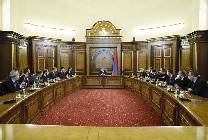 Под председательством Никола Пашиняна состоялось заседание Совета безопасности

