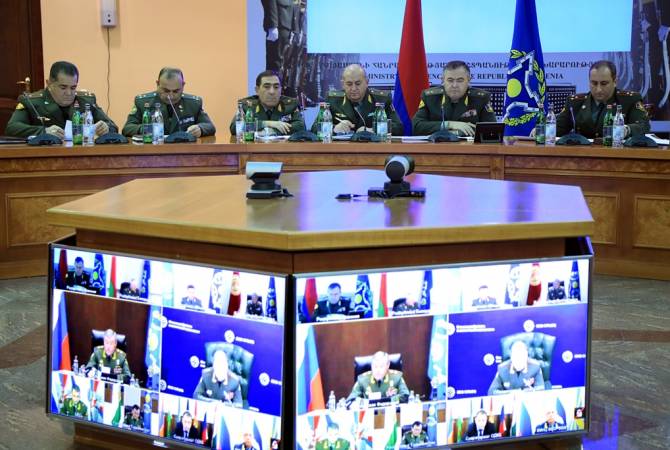 На заседании Военного комитета ОДКБ Армения представила приоритеты своего 
председательства

