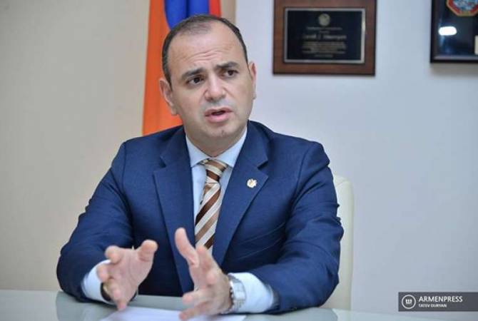 المفوض الأعلى لشؤون الشتات الأرمني التايع للحكومة الأرمينية زاريه سينانيان يرى حاجة لجعل صوت 
الشتات مسموعاً بشكل أكبر