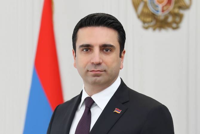 Le message du Nouvel An du Président de l’Assemblée nationale de la République d’Arménie 
Alen Simonyan