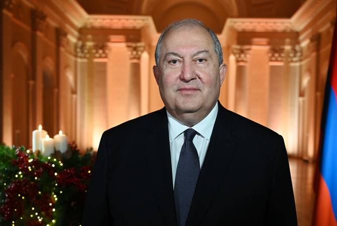 President Sarkissian issues congratulatory message on New Year