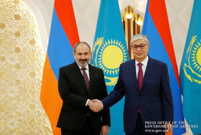 Nikol Paşinyan ve Kazakistan Cumhurbaşkanı Kasım Cömert Tokayev telefonda görüştü
