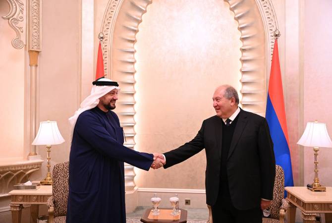 ضمن زيارة العمل للرئيس سركيسيان للإمارات العربية المتحدة الاتفاق مع شركة مصدر لمشروع إضافي 
بطاقة 200 ميغاواط بأرمينيا 