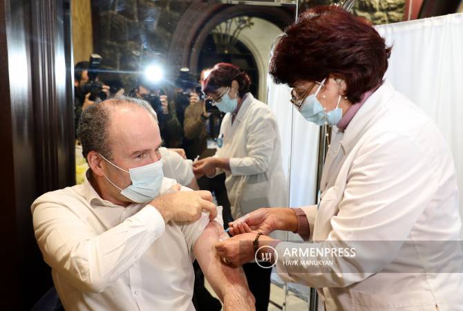 COVID-19: Over 2700 people in Armenia received booster shot so far