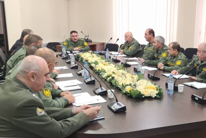 Une réunion-consultation a eu lieu à l’Académie militaire Vazgen Sargsyan d’Erévan