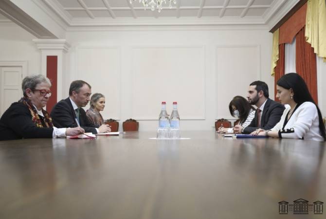 Вице-спикер НС Армении принял делегацию Европейского союза

