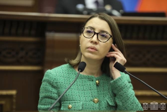 Kristinne Grigoryan passe le vote de confirmation pour devenir la prochaine Défenseure des 
droits de l'homme d'Arménie