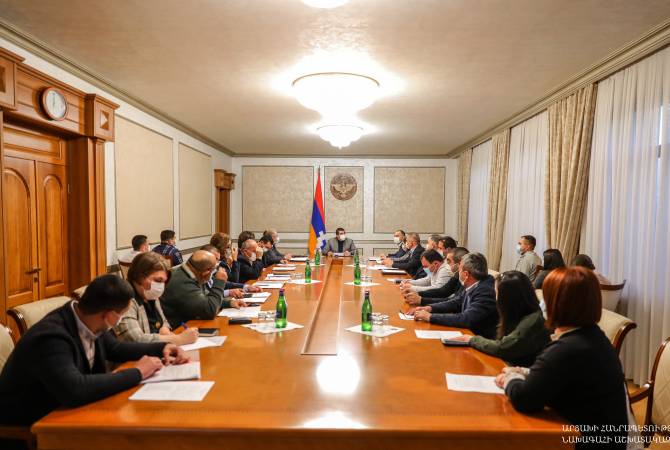 President of Artsakh chairs meeting of Board of Trustees of Shushi Technology University