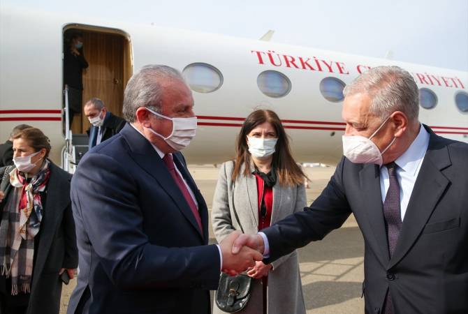 Թուրքիայի ԱԺ նախագահն այցելել է Վրաստան

