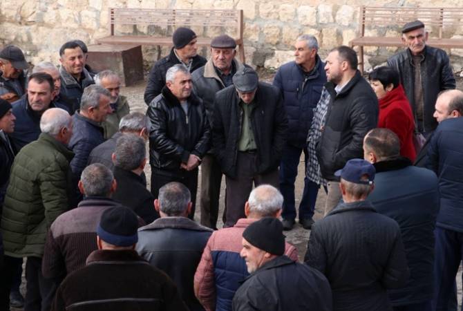 Министр экономики РА Керобян посетил Вайоцдзорскую область