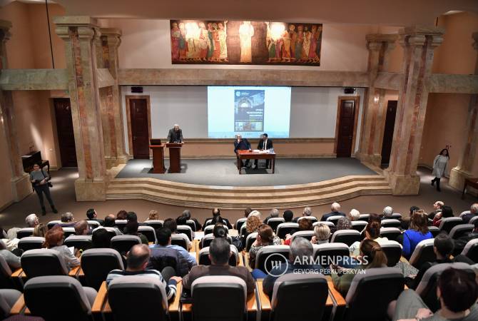 انطلاق مؤتمر وورشة عمل "التراث الثقافي التاريخي ليريفان" في معهد ميسروب ماشتوتس للمخطوطات 
-ماتيناتاران-