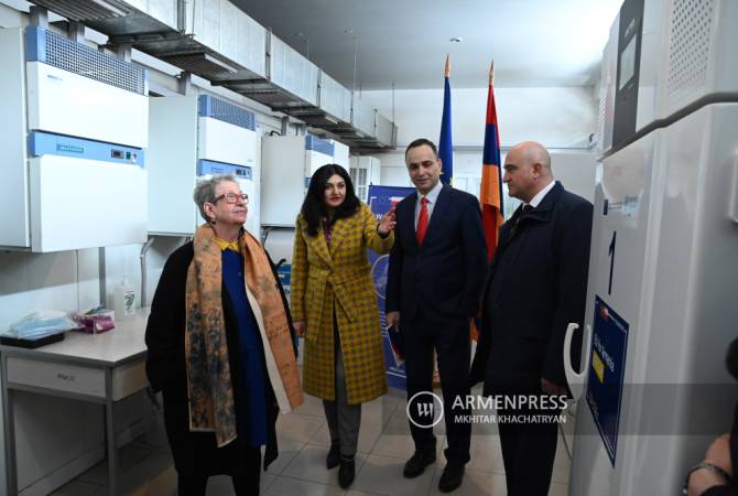 Le Portugal a livré à l'Arménie le premier lot de vaccins Pfizer 