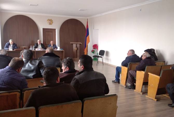 Kegiatan kesadaran dan konsultasi untuk program pertanian telah dimulai di Gegharkunik