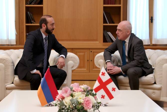 Pertemuan Menteri Luar Negeri Armenia dan Georgia berlangsung