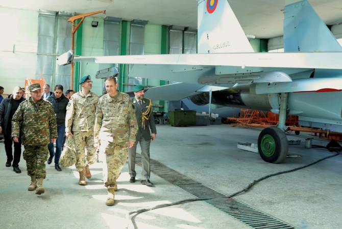 Defence attachés visit N airbase, make sure all SU-30SM jets are in place