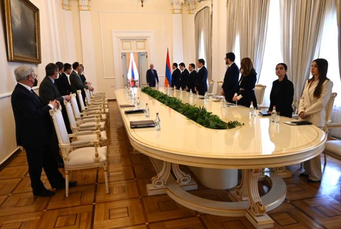 Իտալիայի ԱԳ նախարարը ՀՀ նախագահի հետ հանդիպմանը ողջունել է խաղաղության հաստատման ճանապարհով շարժվելու Հայաստանի ձգտումը
