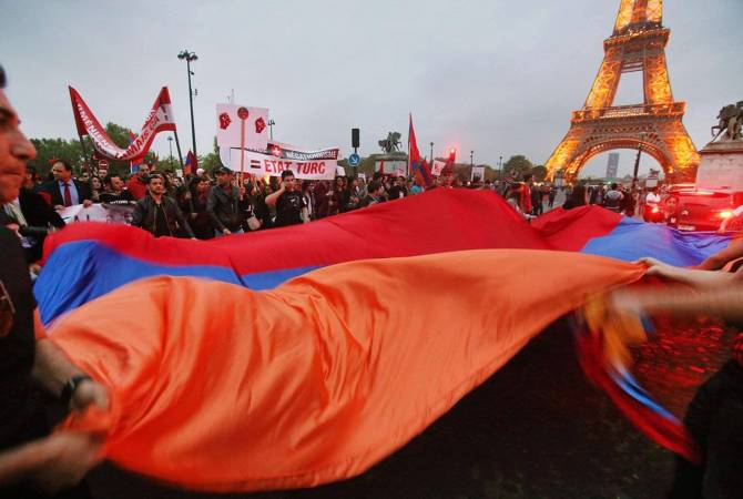 Ֆրանսիայում ապրիլի 24-ին հայ համայնքի նախաձեռնությամբ կանցկացվեն հիշատակի 
միջոցառումներ

