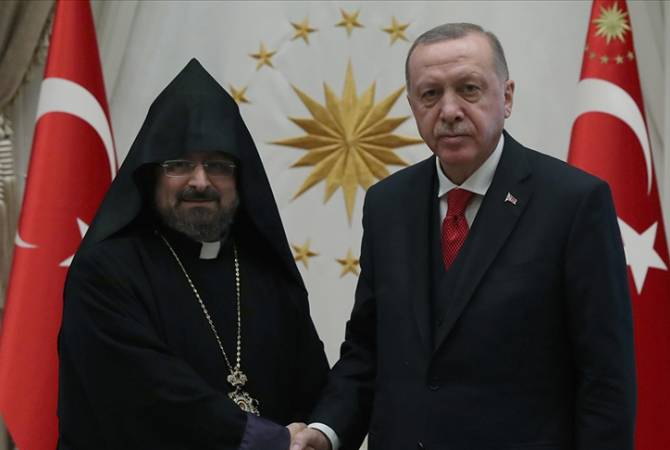 Erdogan dit attendre le soutien de la communauté arménienne pour la normalisation de la 
situation