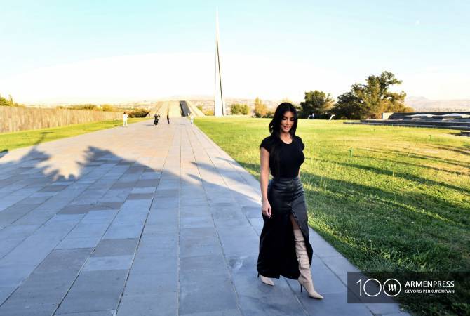 Kim Kardaşyan: "ABD’nin Ermeni Soykırımı'nı tanıdığı için gurur duyuyorum"