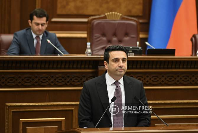 Speaker of Parliament describes police actions at protests as “appropriate” 