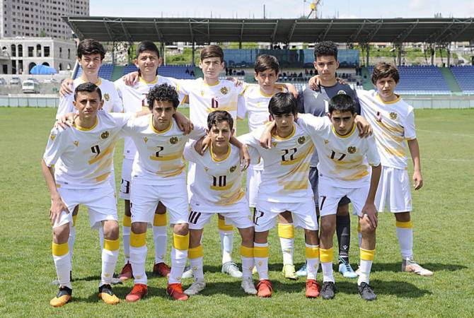 Armenia U-14 is the winner of UEFA U-14 Development Cup 2022